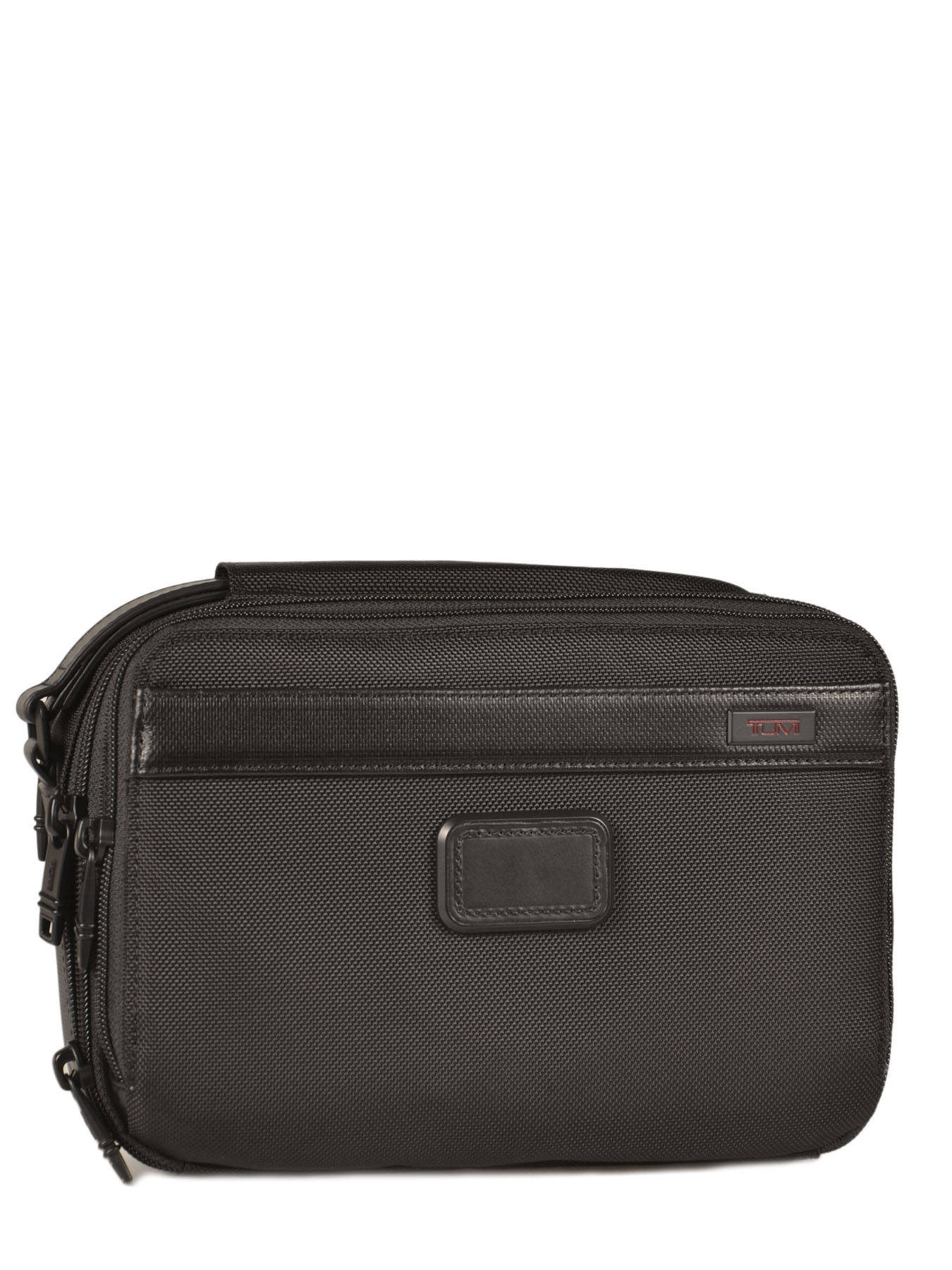 tumi leather toiletry bag