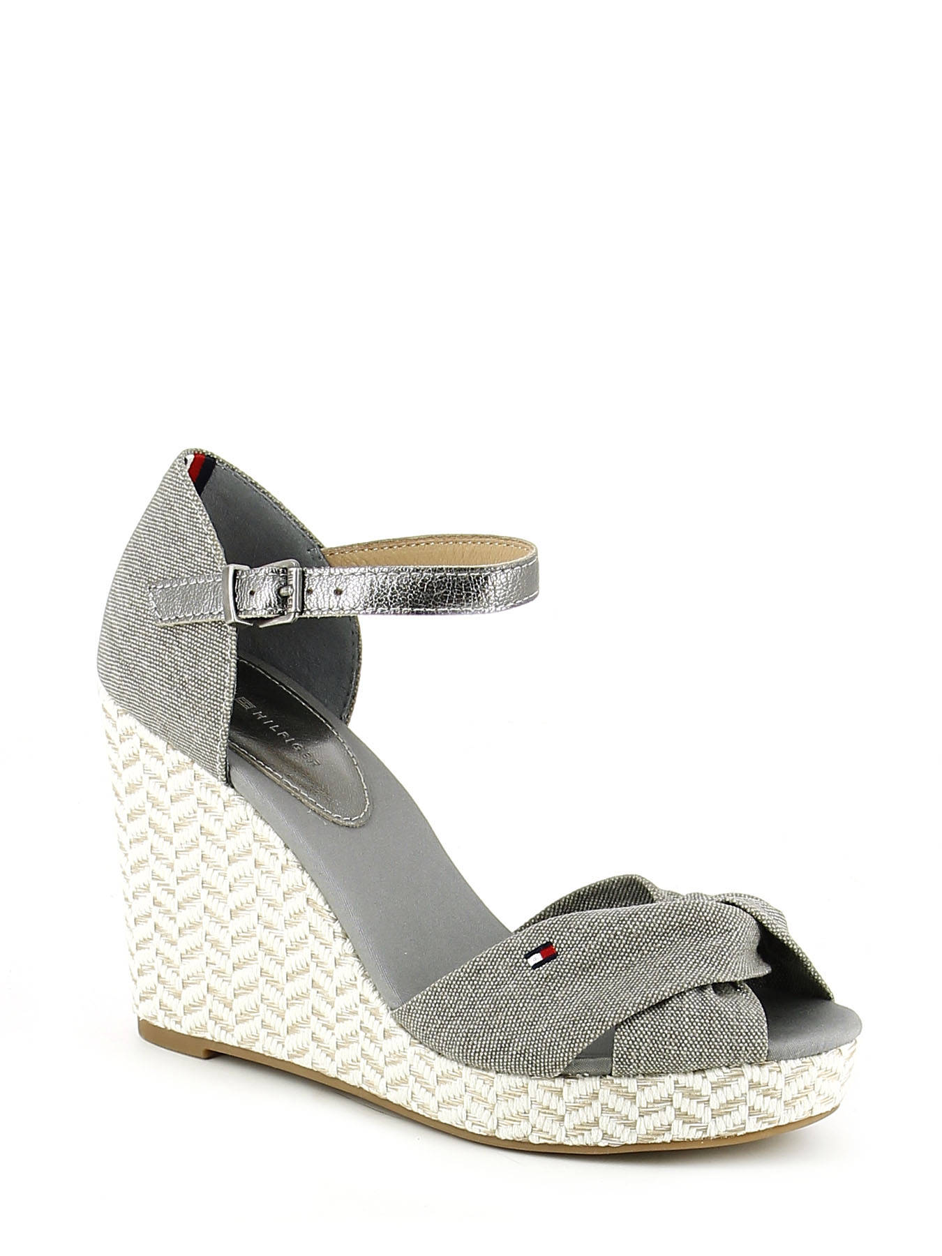 sandale talon tommy hilfiger