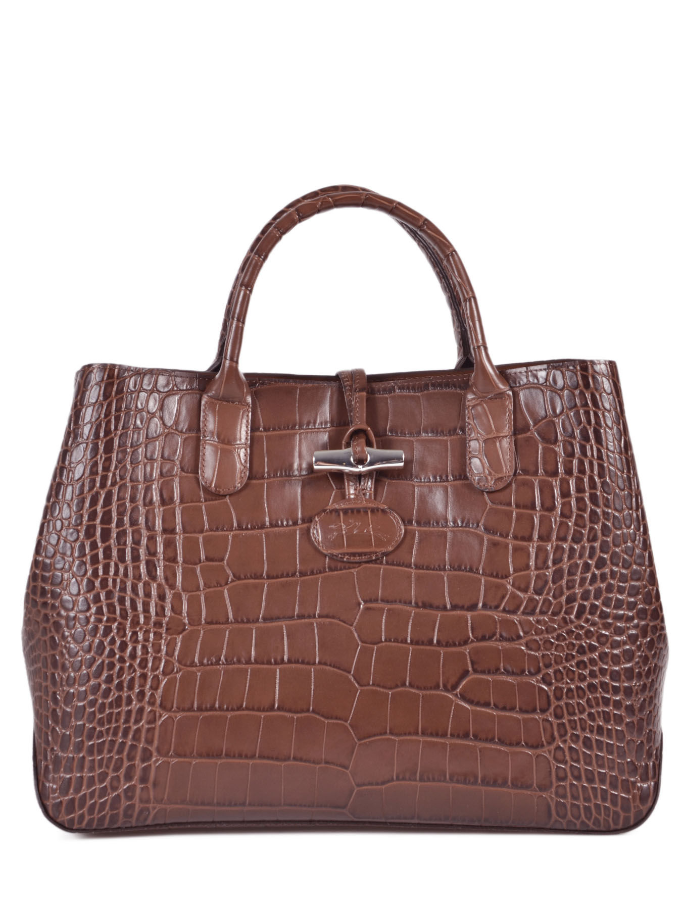 Longchamp Handbag Roseau croco - Best prices