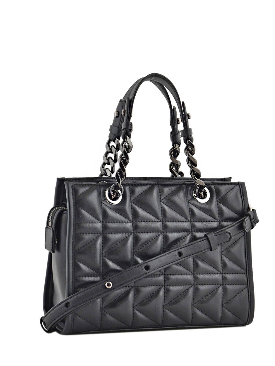 Karl Lagerfeld Shoulder Bag 76kw3068 On Edisac Shoulder Bag Karl Lagerfeld Black Kuilted 76kw3068 Other View 3