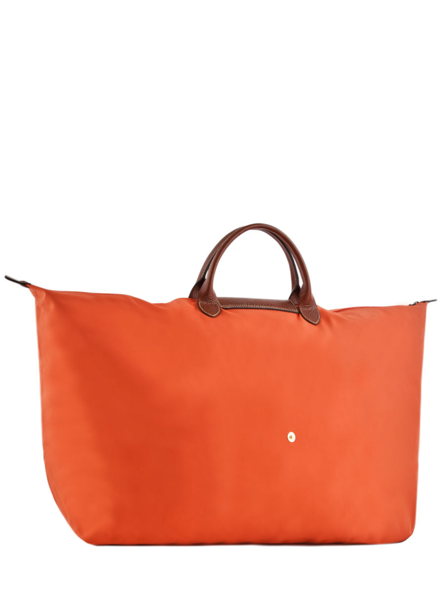 un voyage orange bag