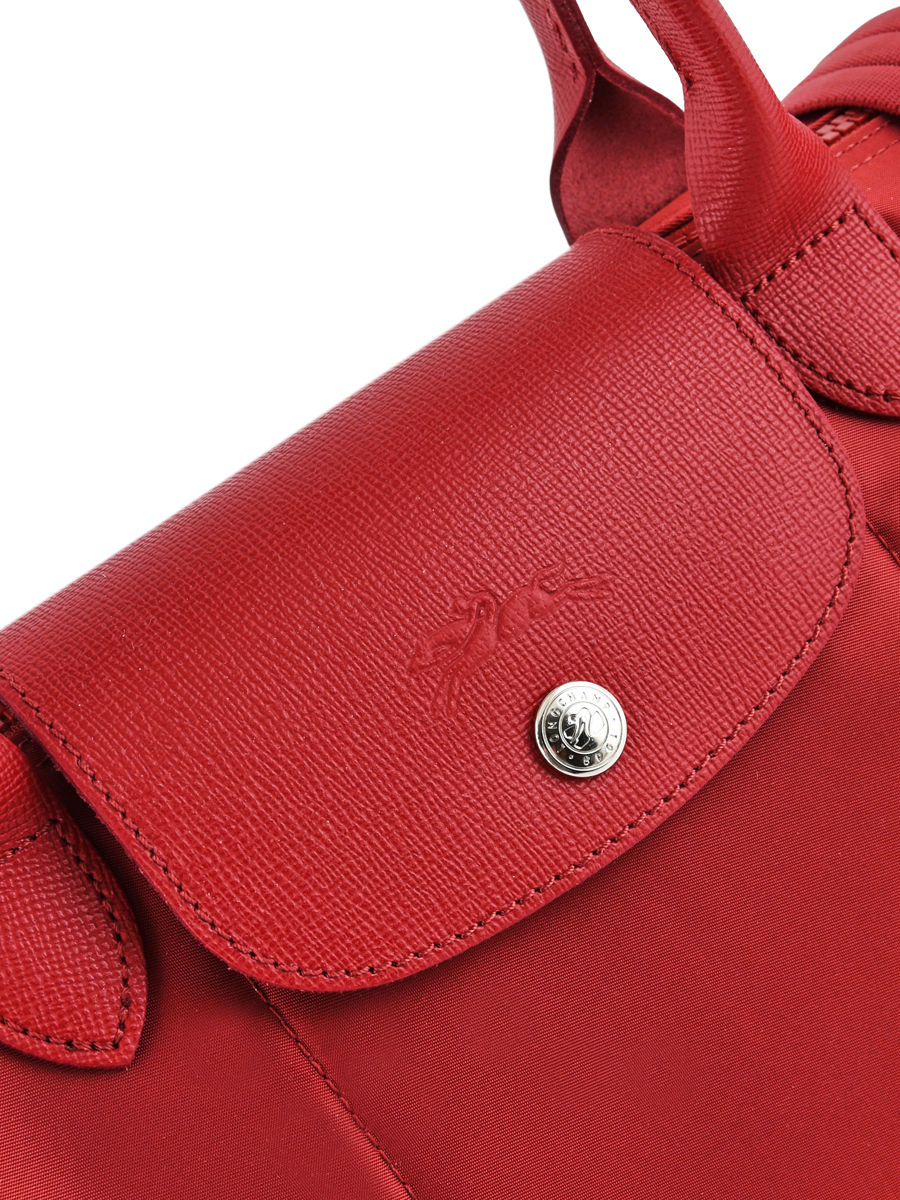 Besaces Longchamp Le pliage neo rouge en vente au meilleur prix