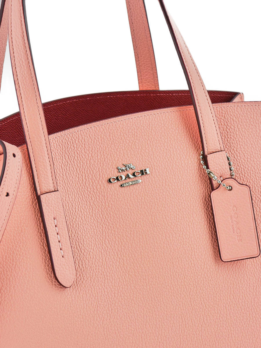 coach top handle tote