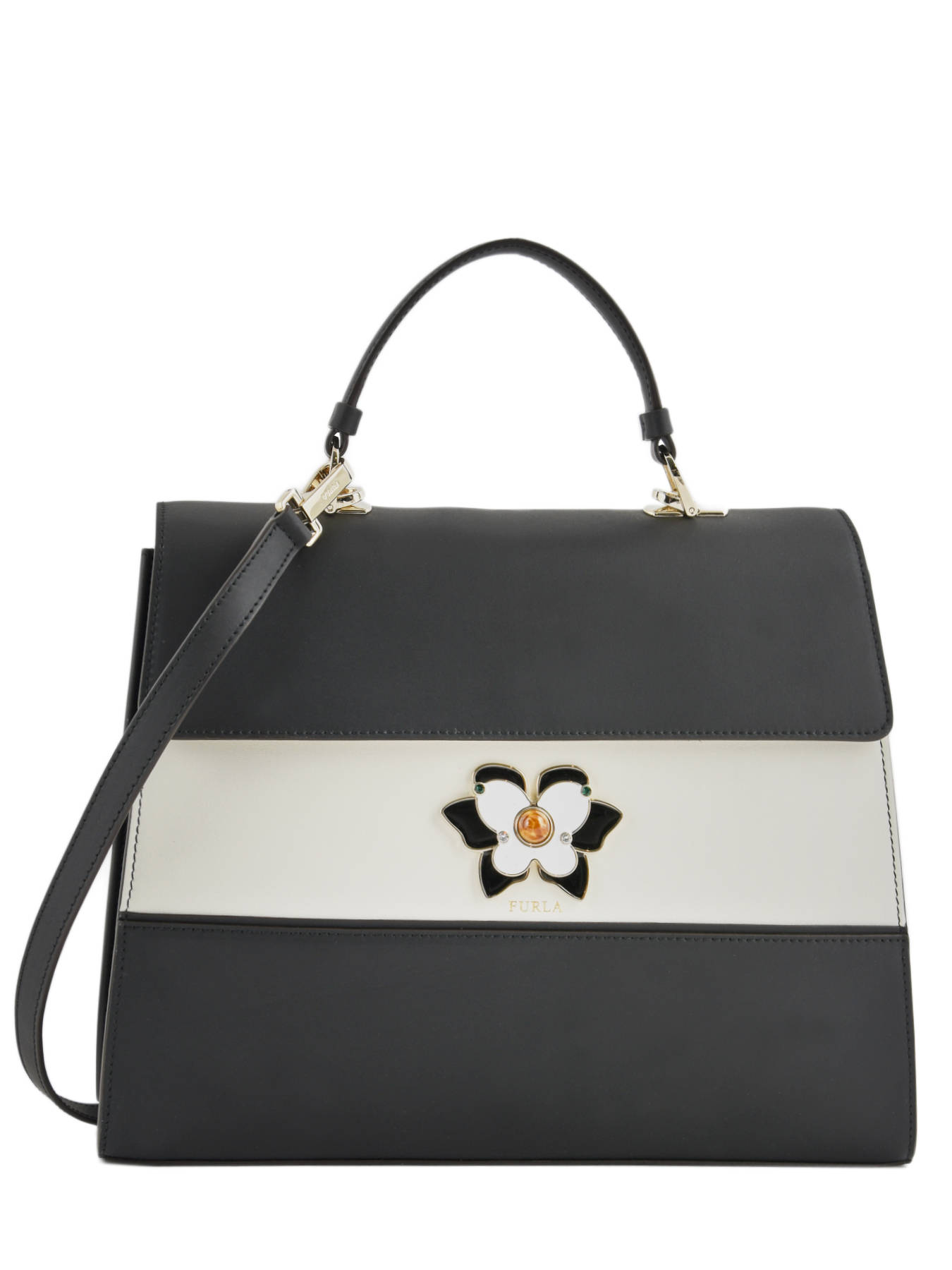 Top Handle L Mughetto Leather Furla