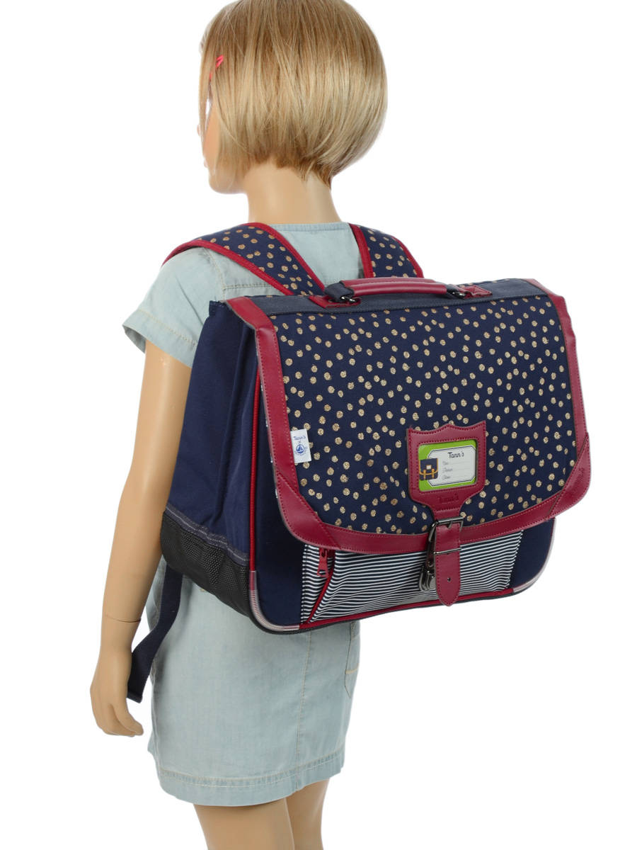 Cartable 38 cm Tanns Petit Bateau ETINCELLE