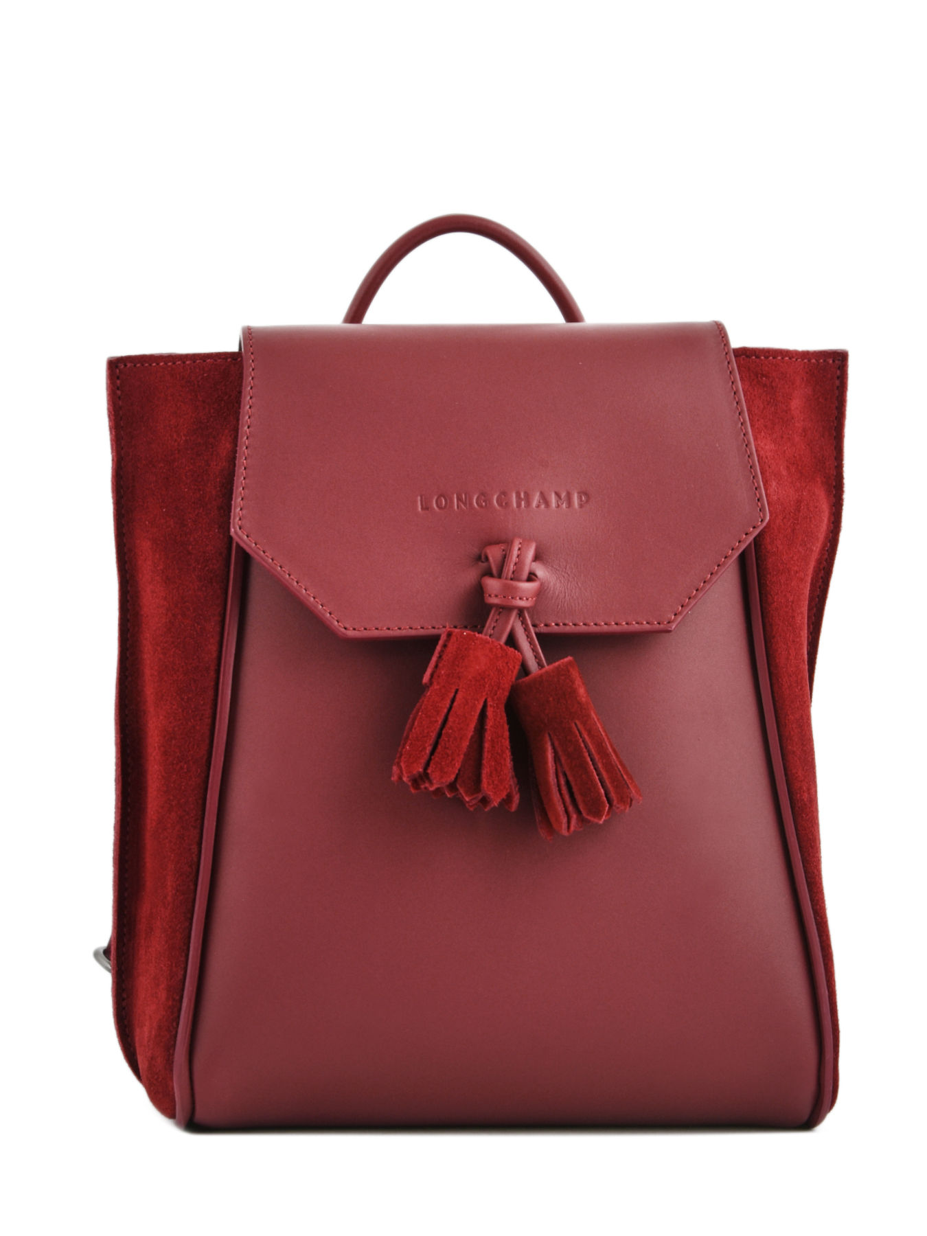 Sac ?� dos Longchamp 1300861 bordeaux en vente au meilleur prix