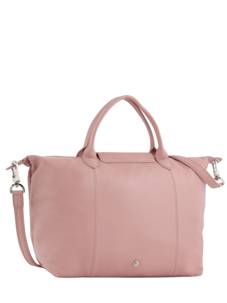 Longchamp Handbag Le pliage cuir - Best prices