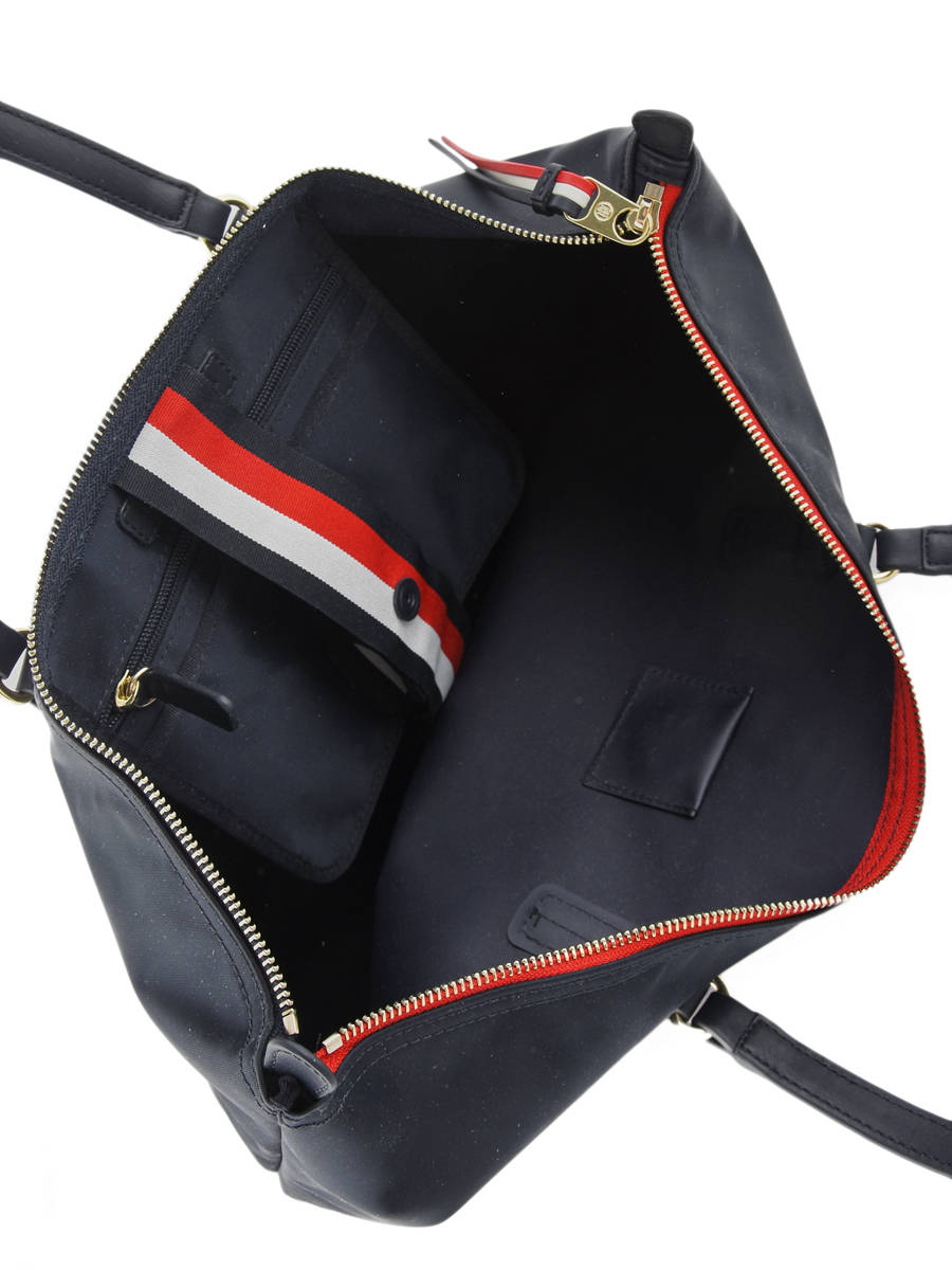 Sac porté épaule Tommy Hilfiger AW00AW4302 navy sur edisac.com