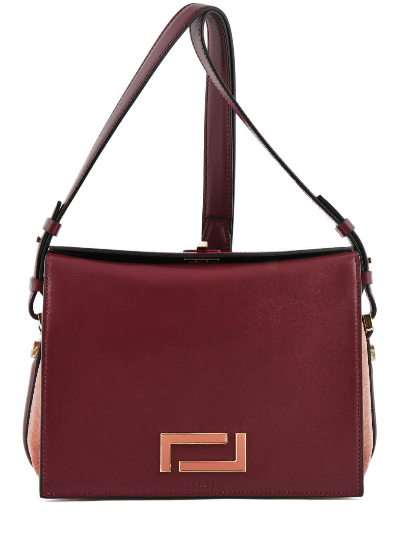 Lancel Crossbody Bag Pia Suede Cross Best Prices Crossbody Bag L Pia Leather Lancel Violet A09607