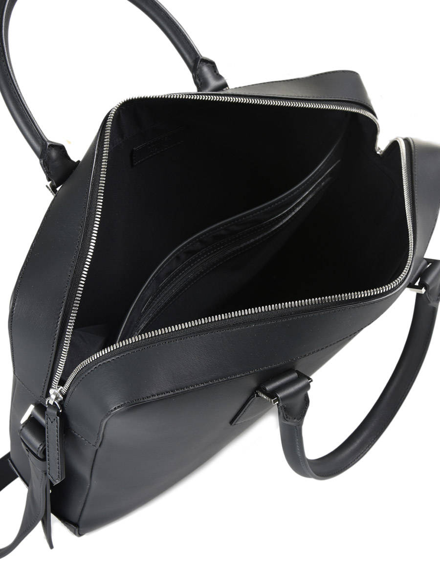 Porte documents ?�paule Lancel A08689 noir en vente au meilleur prix