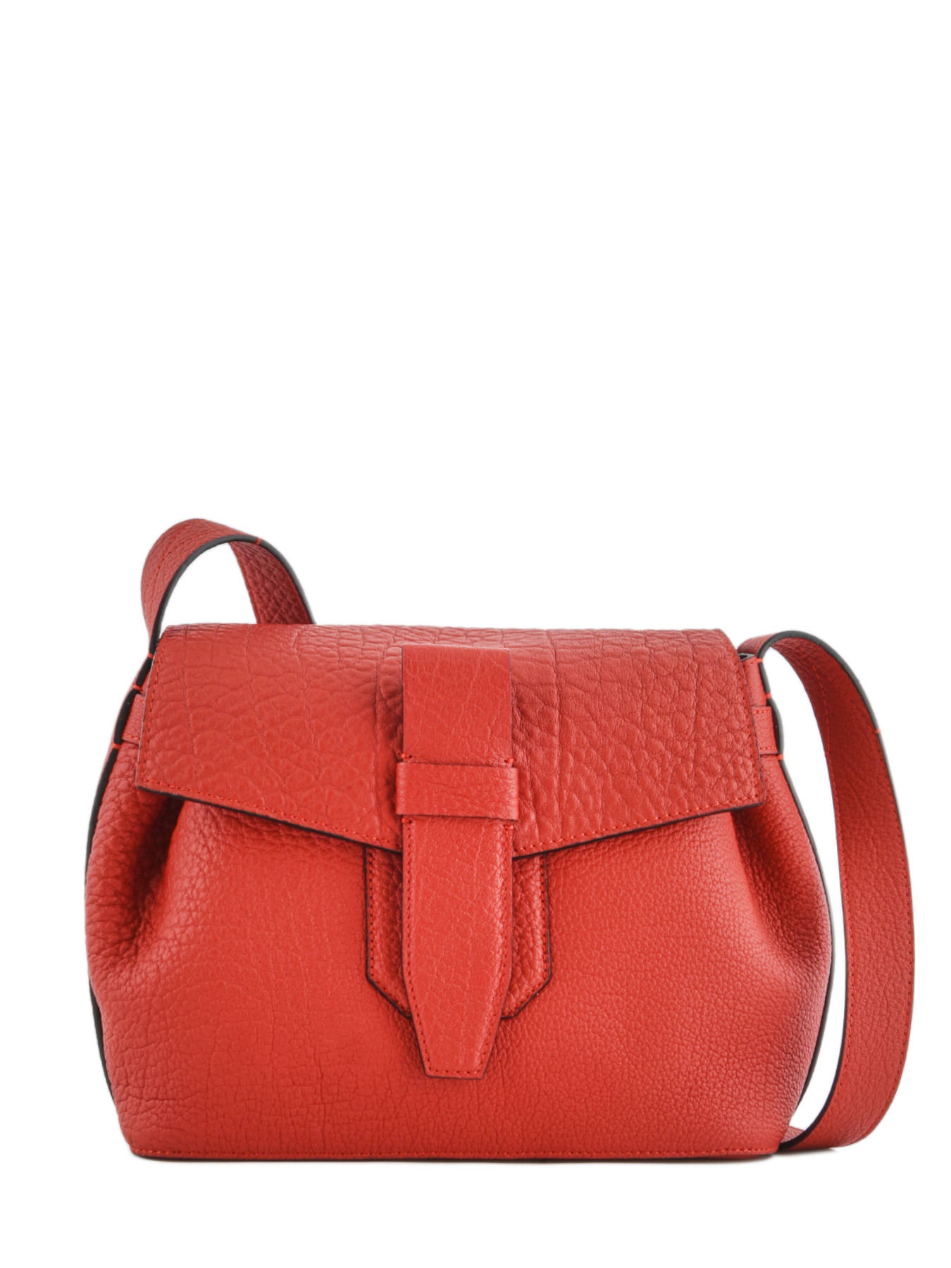 Shoulder Bag Charlie Leather Lancel