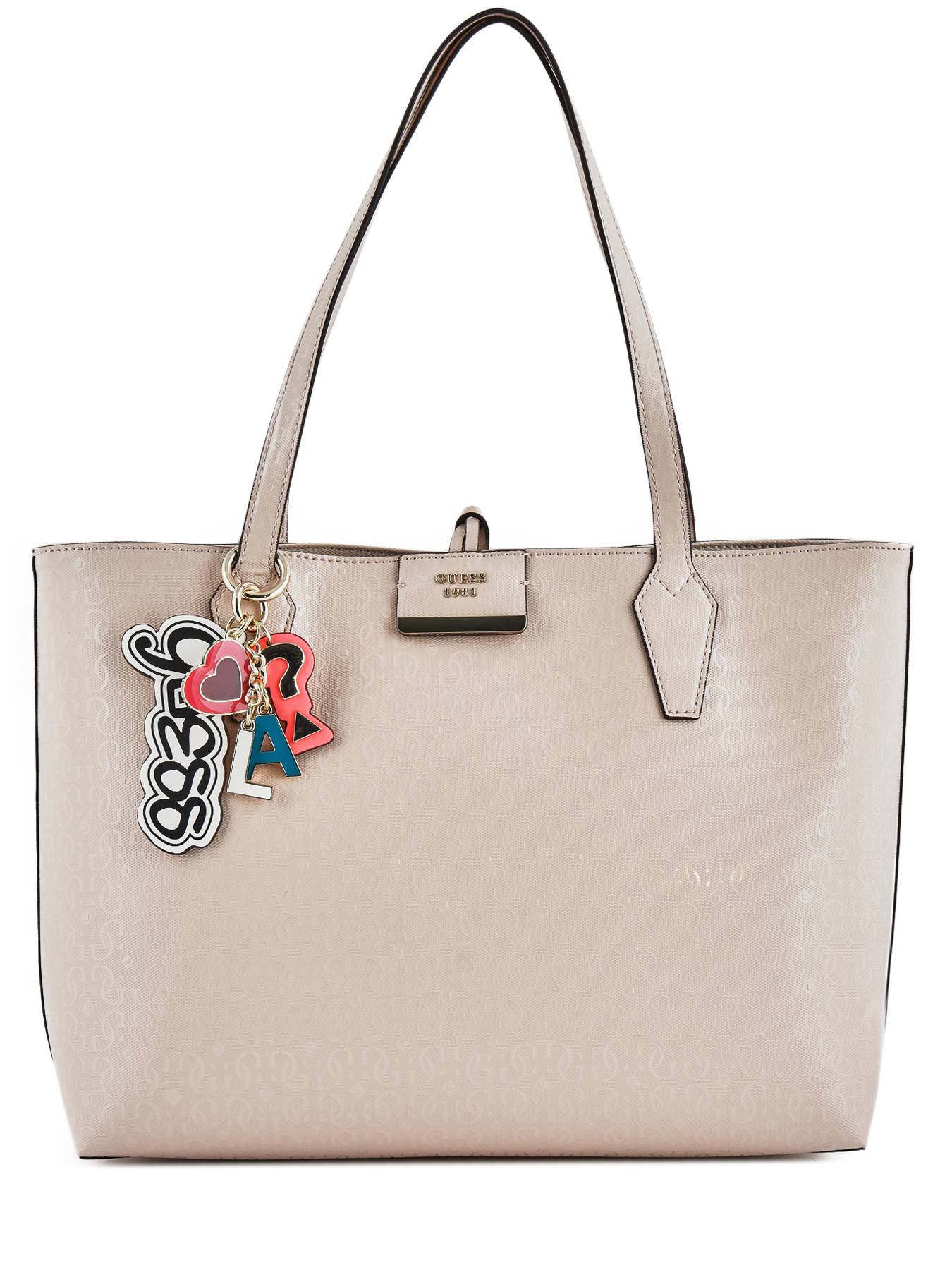 Guess Shoulder Bag Hwsg 7181150 Best Prices Shoulder Bag Tabbi Guess Pink Sg718115