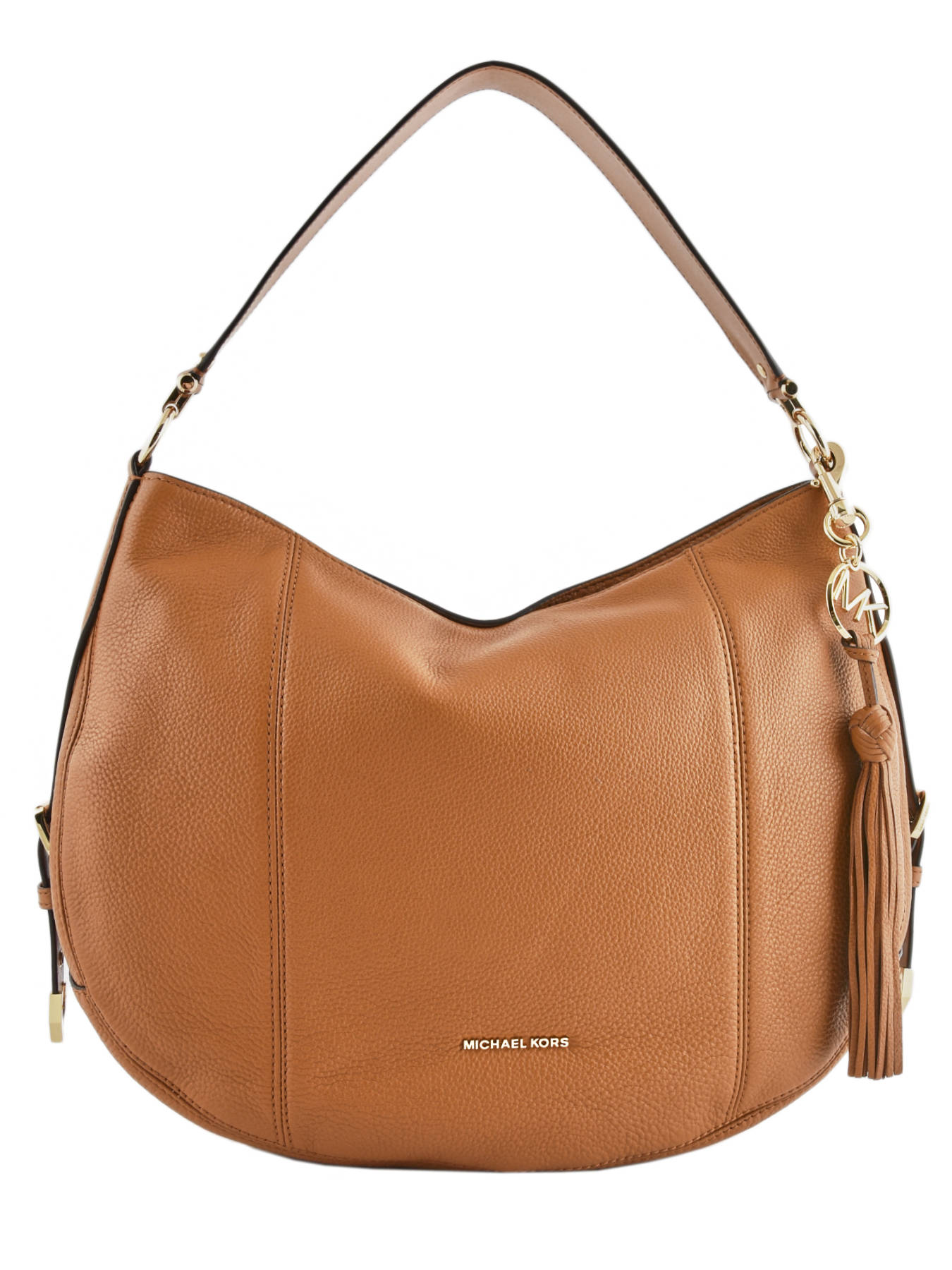 brown leather michael kors purse