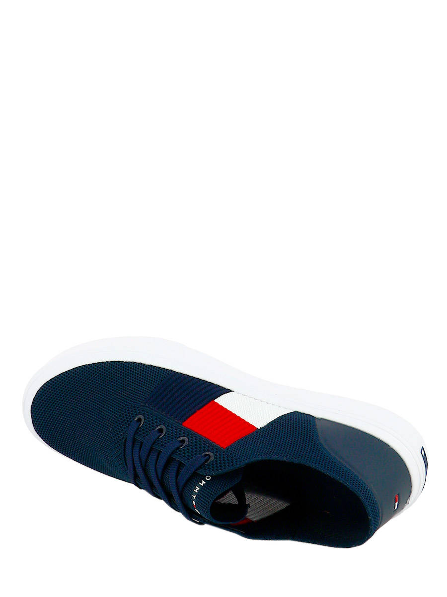 tommy hilfiger lightweight knit flag sneaker