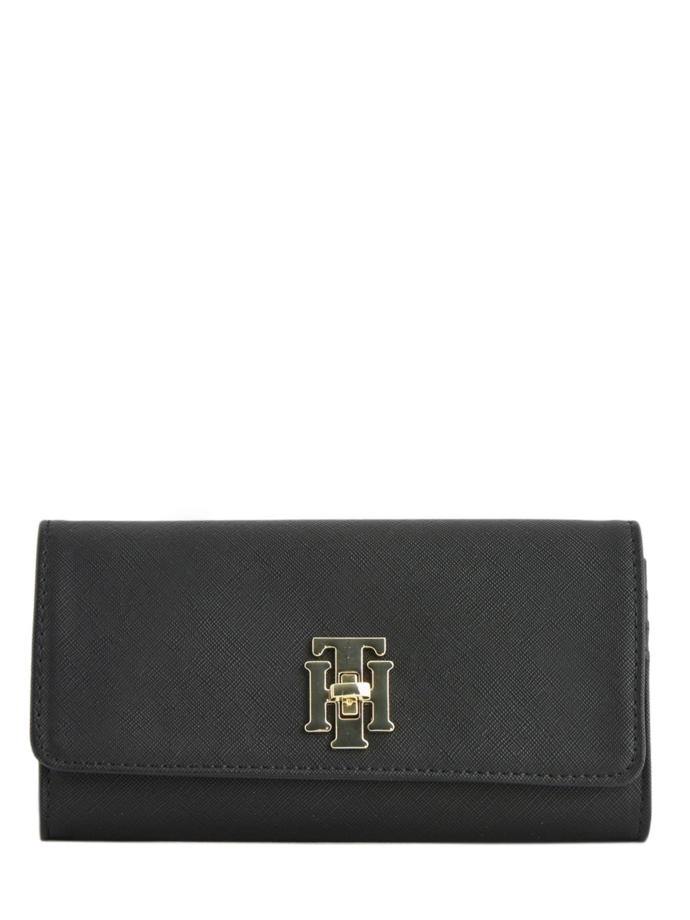 Portefeuille Tommy Hilfiger AW0AW06836 black en vente au ...