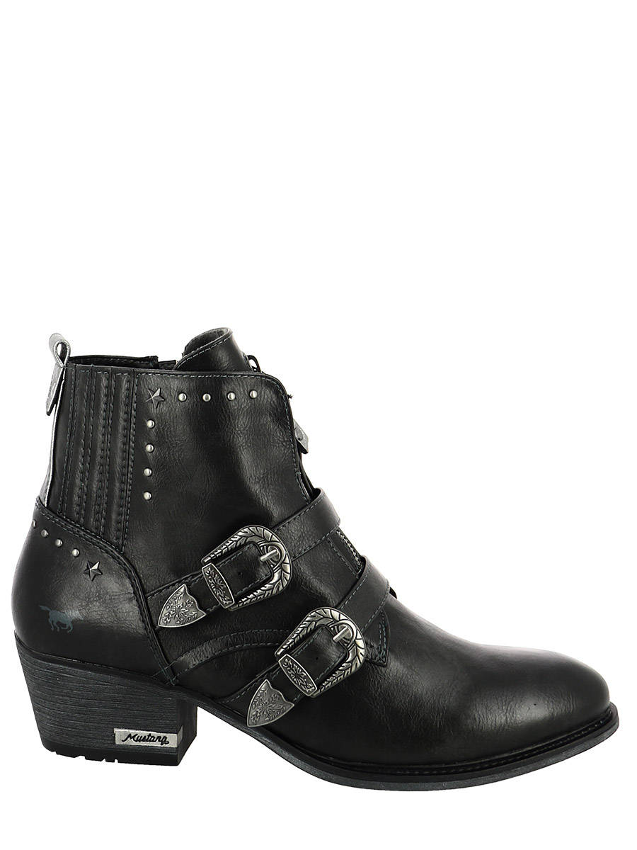 mustang navy boots
