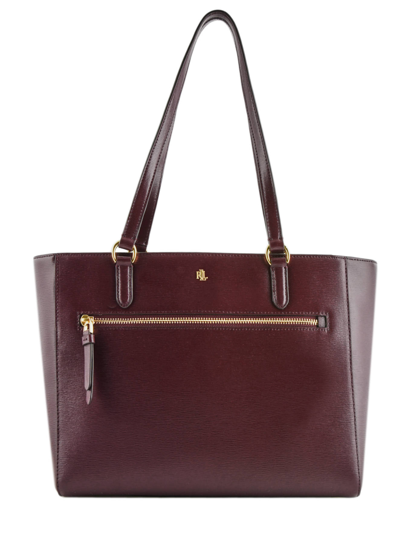 Leather Tote Bag Bennington Lauren Ralph