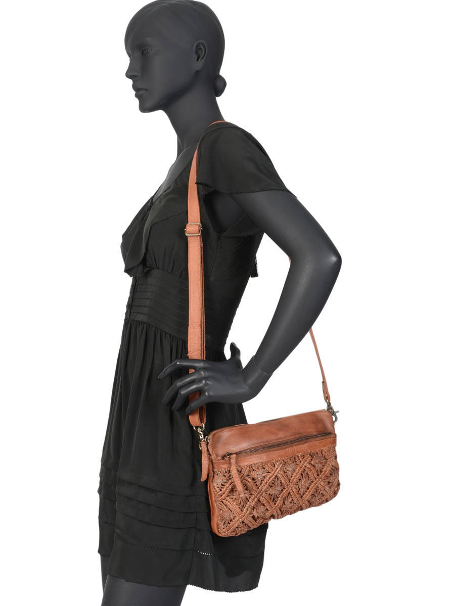 Sac bandoulière Biba FOX2L cuero en vente au meilleur prix