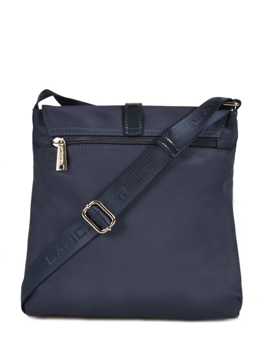 Sac bandouli?�re Lancaster 514-85 bleu fonce en vente au meilleur prix