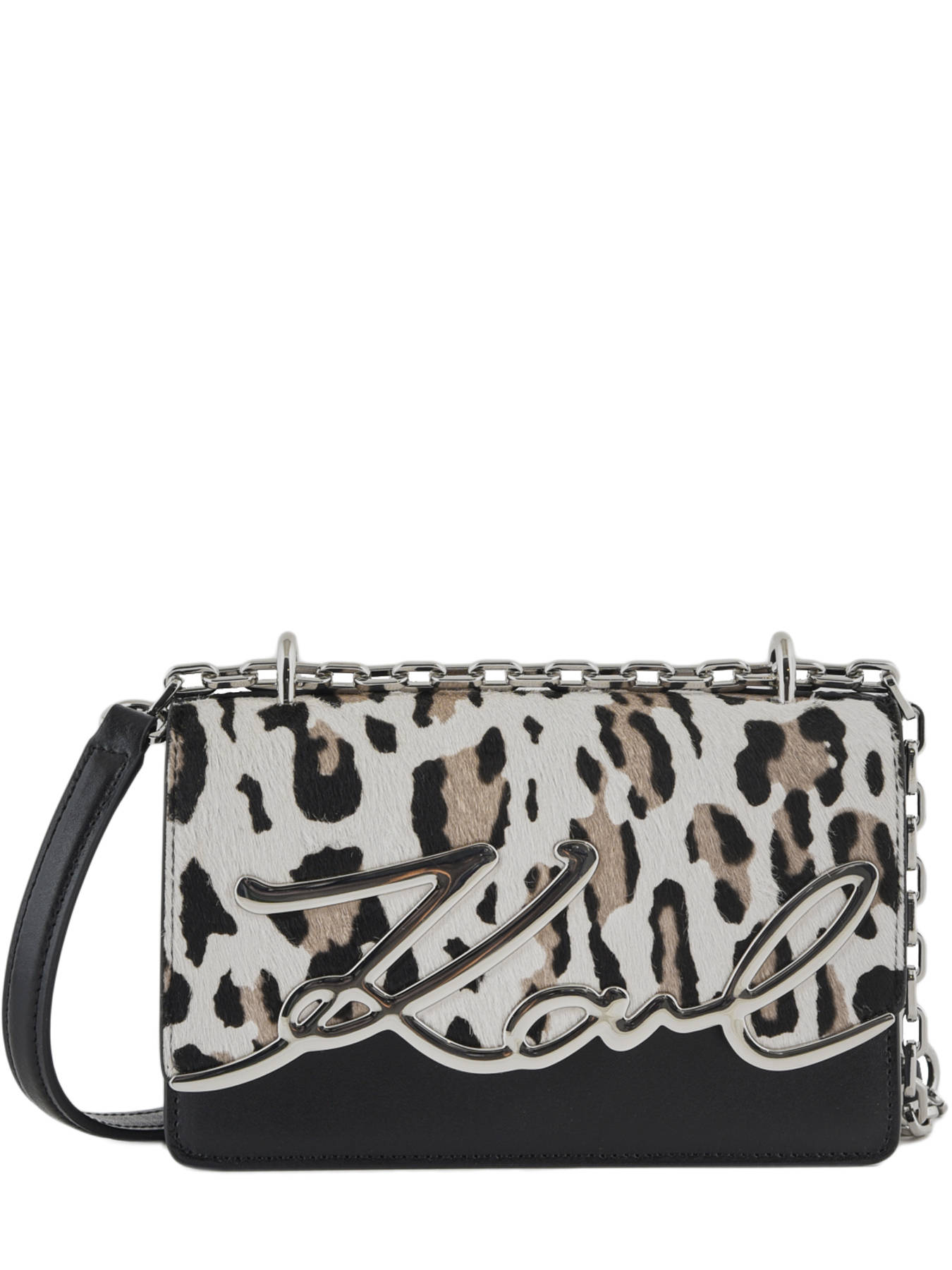 karl lagerfeld leopard bag