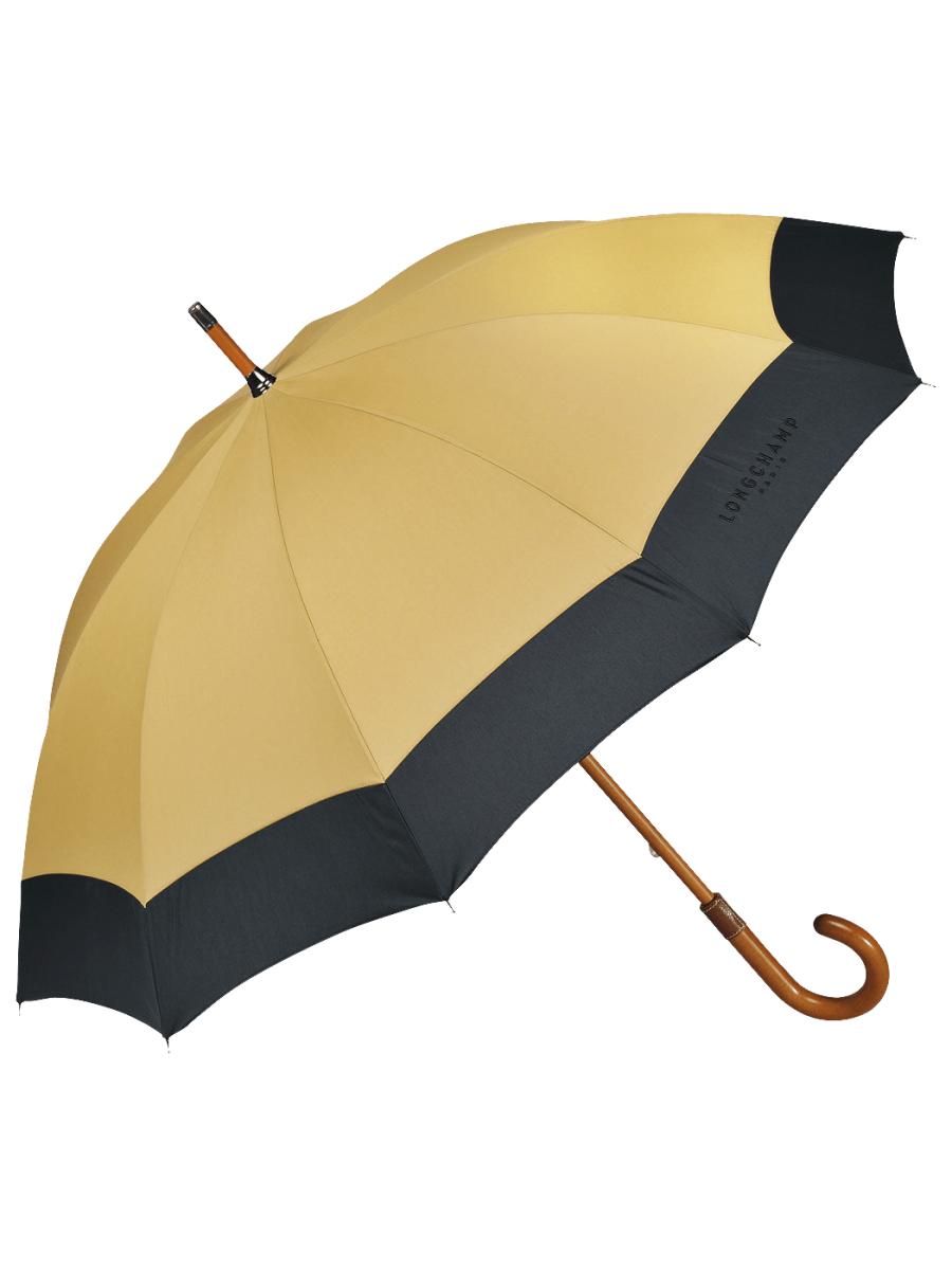 Parapluie Longchamp 1560CPA noir beige sur
