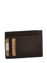 Porte-papiers Cuir Katana Marron vachette gras 853001