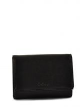 Portefeuille Cuir Katana Noir vachette gras 853105