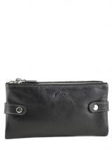 Portefeuille Cuir Katana Noir vachette gras 853118