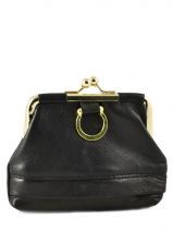 Porte-monnaie Cuir Petit prix cuir Noir basic 93