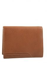 Portefeuille Cuir Yves renard Marron bovino 70419