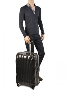 Valise Rigide Cosmolite Samsonite Noir cosmolite V22106-vue-porte
