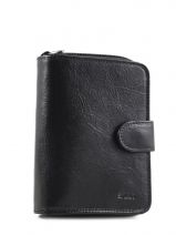 Portefeuille Cuir Spirit Noir medium 6540