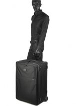 Valise Souple Alpha 2 Travel Tumi Noir alpha 2 travel DH22027-vue-porte