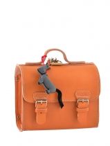 Sac Gouter 1 Compartiment Ruitertassen Marron classic college 00000014