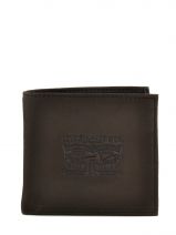 Portefeuille Cuir Levi's Marron clairview 222539-4
