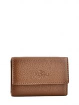 Porte-clefs Cuir Yves renard Marron foulonne 2314