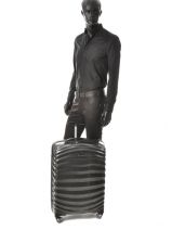 Valise Rigide Lite-shock Samsonite Noir lite-shock 98V002-vue-porte