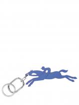 Longchamp Le pliage club Porte cl�s Bleu