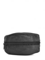 Purse Leather Petit prix cuir Black basic 090