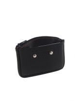Porte-monnaie Cuir Foures Noir baroudeur 9104