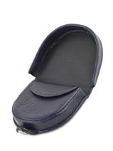 Purse Leather Yves renard Blue 23816-vue-porte