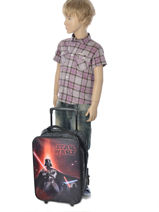 Valise Enfant Star wars Noir lazer 13804-vue-porte