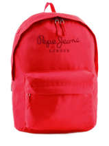 Sac � Dos 1 Compartiment Pepe jeans Noir plain color 63423