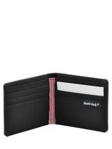 Portefeuille Herschel Noir classics 10069-vue-porte