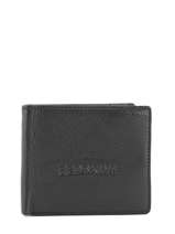 Porte-cartes Cuir Redskins Noir wallet BENITO
