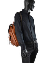 Sac � Dos 1 Compartiment Ruitertassen Marron adults soft 4027-vue-porte