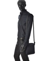 Sac Bandouli�re Le tanneur Bleu audacieux TDX2202-vue-porte