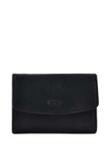 Porte-monnaie Cuir Katana Noir daisy 553041