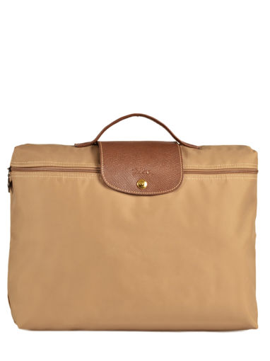 Longchamp Briefcase Beige