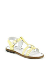 Sandales Bopy Jaune sandales / nu-pieds EDELYNE